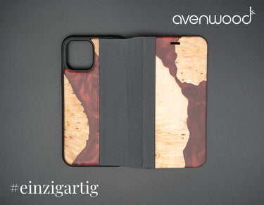 iPhone 12 / 12 Pro PORTO COLLECTION FLIPCASE 13131 Rot